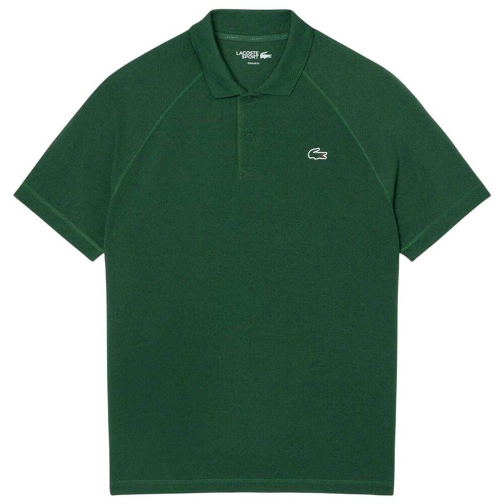 Lacoste Mens Ultra Dry Regular Tennis Polo Shirt / Green